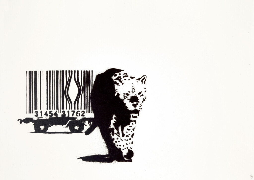View full screen - View 1 of Lot 12. BANKSY | BARCODE.