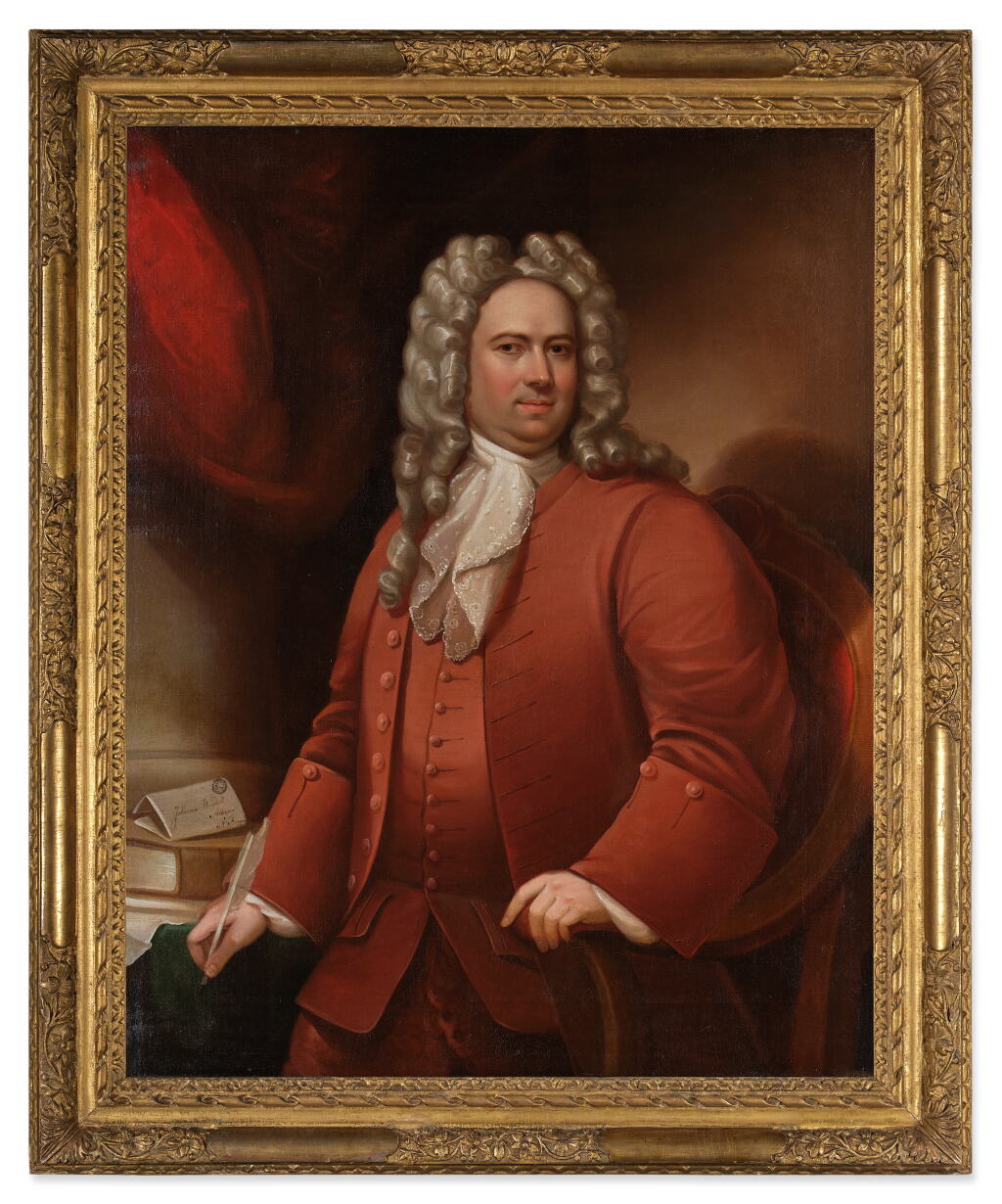 View full screen - View 1 of Lot 832. American School, 18th Century.