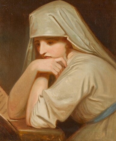 View full screen - View 1 of Lot 228. An unknown woman, called 'Emma as contemplation'.