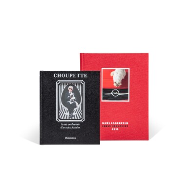 View full screen - View 1 of Lot 95. Two books on Choupette's life.