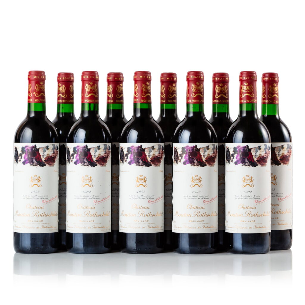 View full screen - View 1 of Lot 716. Château Mouton Rothschild 1992 (10 BT).
