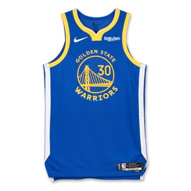 View full screen - View 1 of Lot 2. Stephen Curry Golden State Warriors 2025-2026 Game Worn Icon Edition Jersey | 35 Points.