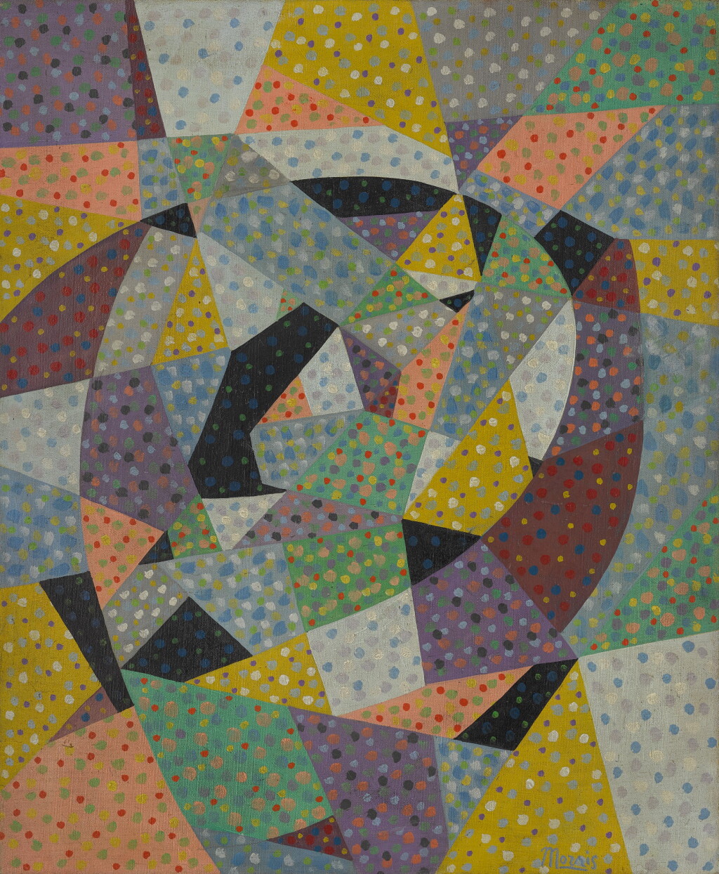View full screen - View 1 of Lot 5. GEORGE LOVETT KINGSLAND MORRIS | UNTITLED (ABSTRACT DOTS).