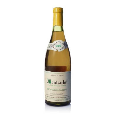View full screen - View 1 of Lot 55. Montrachet 1982 Domaine Ramonet (1 BT).