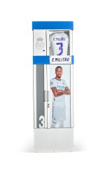 First Team Locker #3: The Real Madrid Santiago Bernabéu Stadium 2001/02 - 2021/22 | Éder Militão, Jesús Vallejo, Pepe, and Roberto Carlos