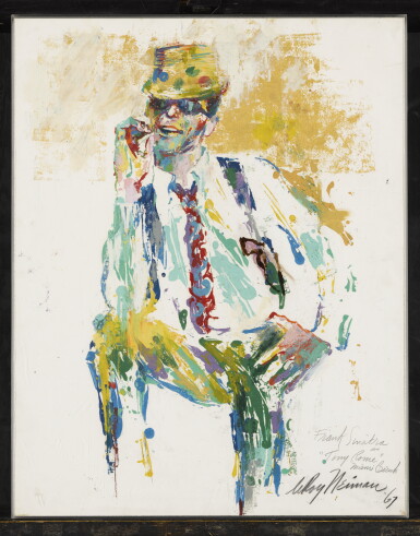 View full screen - View 1 of Lot 1039. LEROY NEIMAN | FRANK SINATRA AS "TONY ROME".