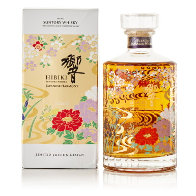 View full screen - View 1 of Lot 6281. 響 Hibiki Japanese Harmony Ryusui-Hyakka Limited Edition 43.0 abv 2021 (1 BT70).