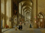The Interior of a Gothic Church | 《哥德式教堂內部》