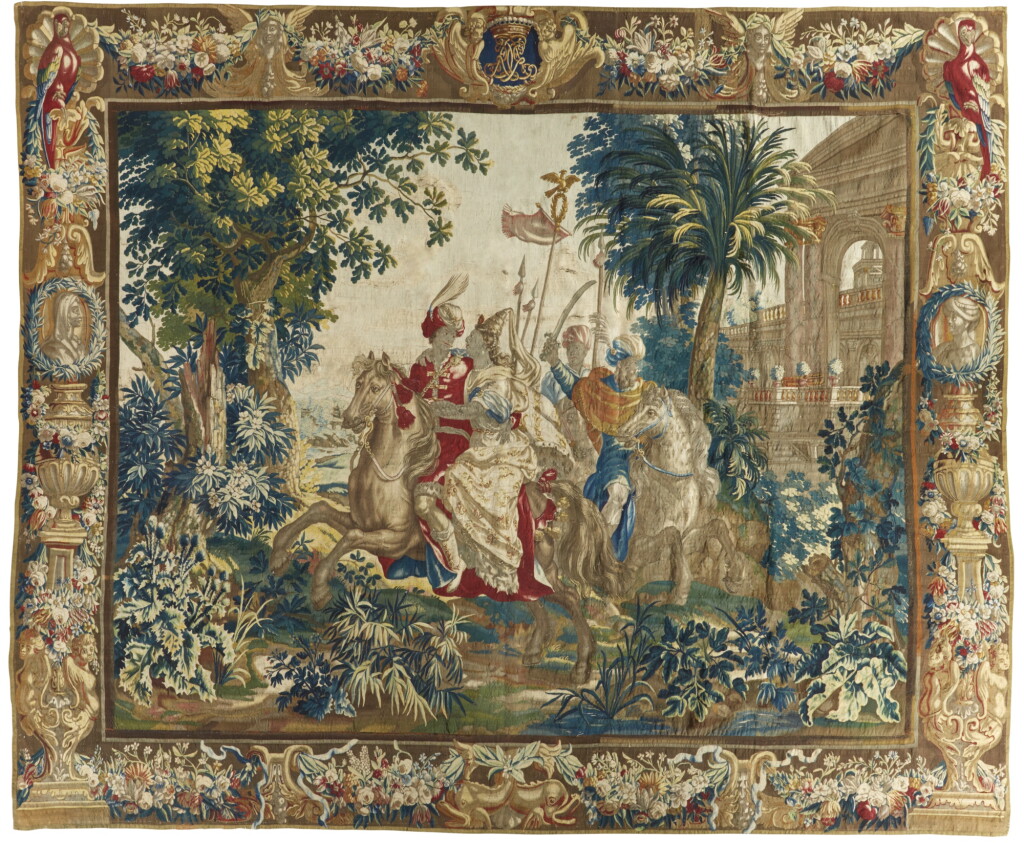 View full screen - View 1 of Lot 167. A FLEMISH MYTHOLOGICAL TAPESTRY, ANTWERP LATE 17TH/EARLY 18TH CENTURY.
