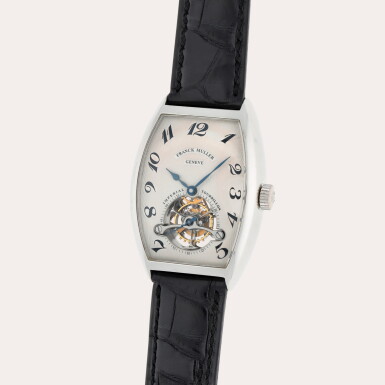 View full screen - View 1 of Lot 381. Impérial Tourbillon, Reference 5850 T | A white gold tourbillon wristwatch | Circa 2005.