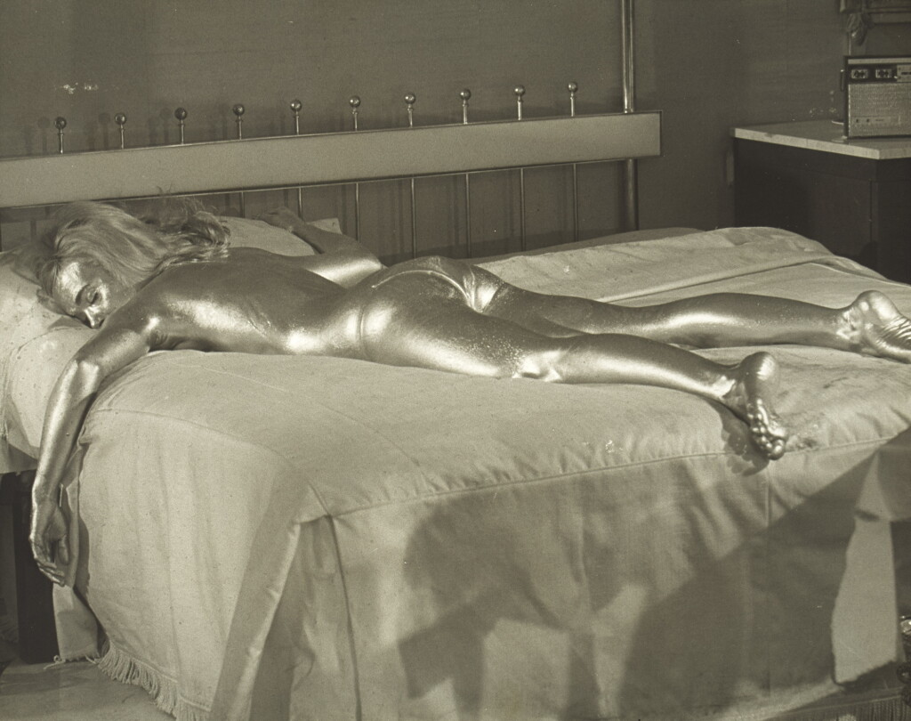 View full screen - View 1 of Lot 23. Goldfinger (1964), transparency, US.