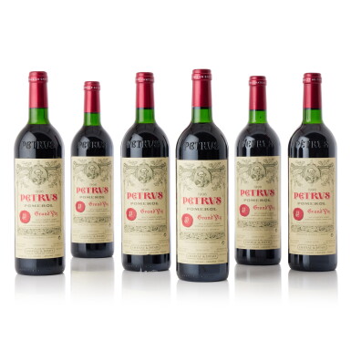 View full screen - View 1 of Lot 6151. Petrus 1996 (10 BT).