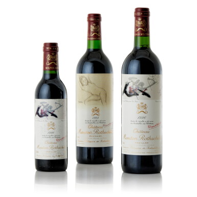 View full screen - View 1 of Lot 8368. Château Mouton Rothschild 1993 (1 BT).
