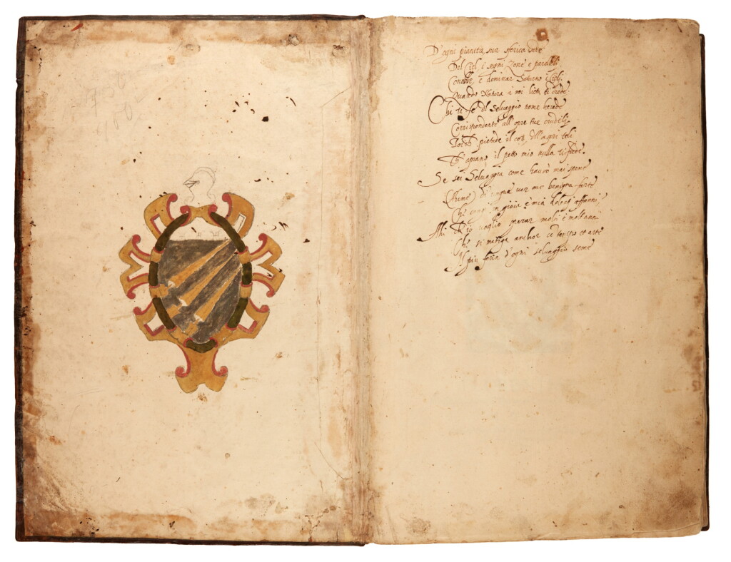 View full screen - View 1 of Lot 1711. Giovio, Historiarum sui temporis tomus primus, Florence, 1550, contemporary Florentine brown morocco gilt.