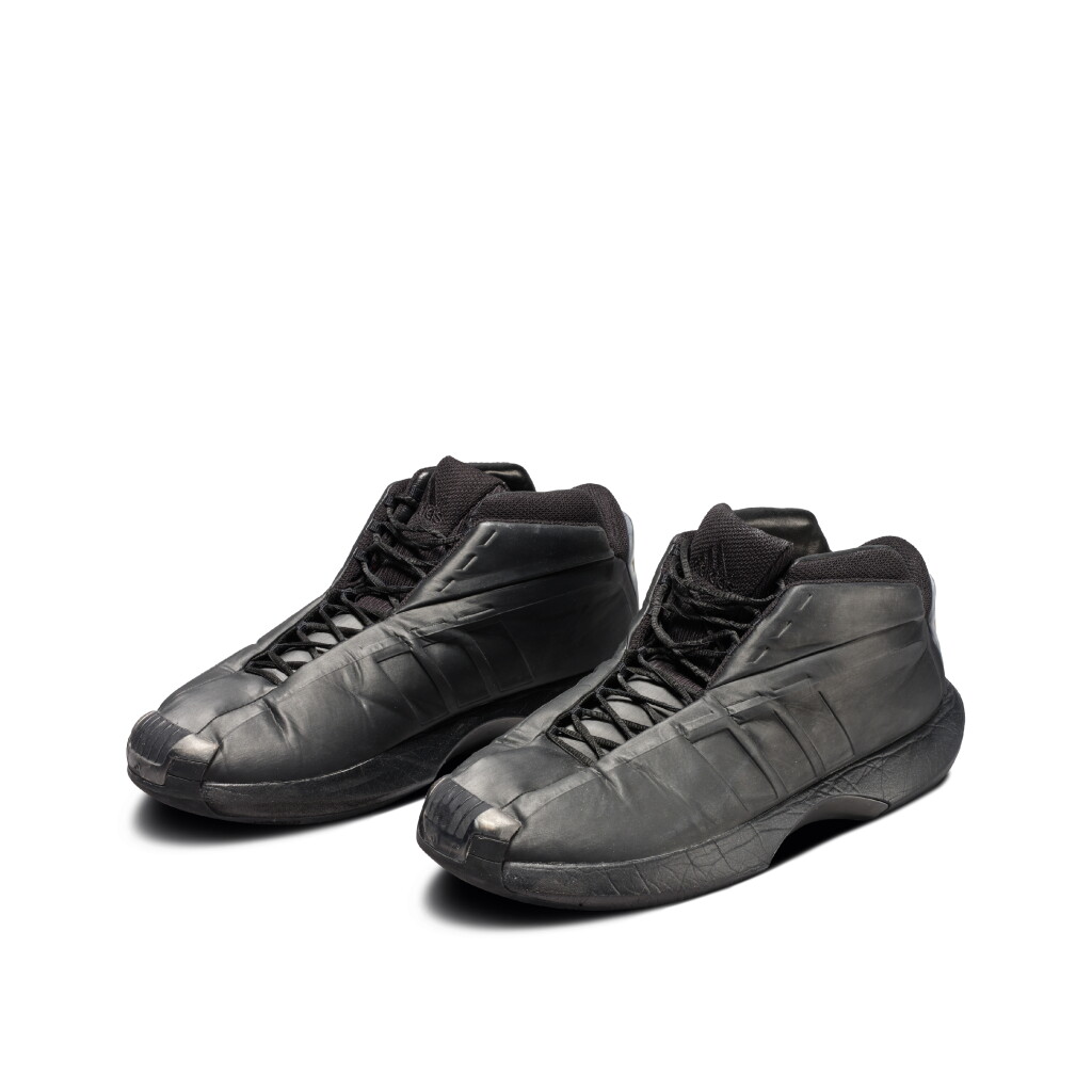 View full screen - View 1 of Lot 15. Kobe Bryant 2000 NBA Playoffs Western Conference Finals Los Angeles Lakers Game Worn Sneakers.