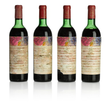 View full screen - View 1 of Lot 29. Château Mouton Rothschild 1970 (11 BT).