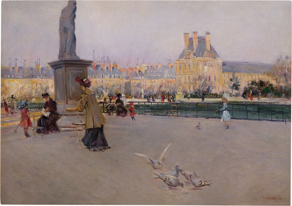 View full screen - View 1 of Lot 16. Tuileries Garden, Paris.
