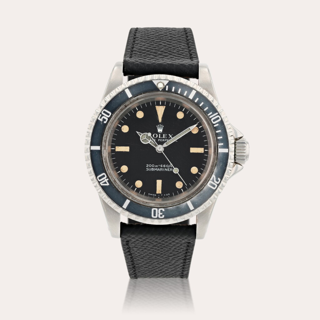 View full screen - View 1 of Lot 364. Submariner, 'Meter first' reference 5513 Montre bracelet en acier | Stainless steel wristwatch with bracelet Vers 1967 | Circa 1967.