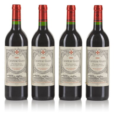 View full screen - View 1 of Lot 427. Château Gazin 1990 (8 BT).