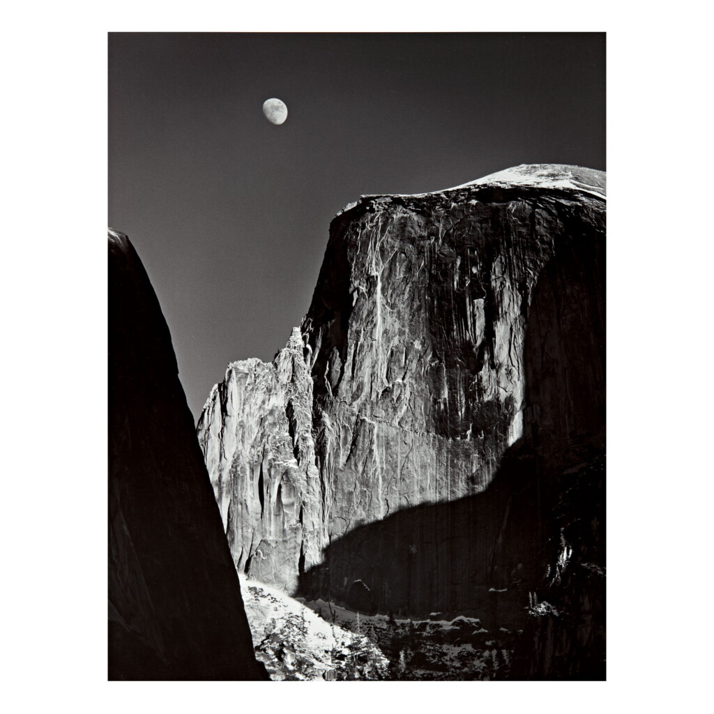 View full screen - View 1 of Lot 129. ANSEL ADAMS | 'MOON AND HALF DOME, YOSEMITE NATIONAL PARK'.