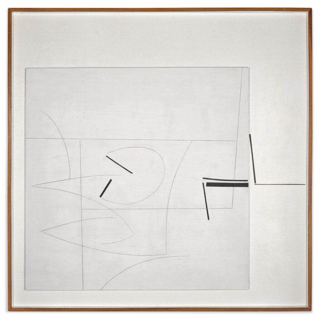 View full screen - View 1 of Lot 10. Linear Composition.