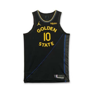 View full screen - View 1 of Lot 20. Jimmy Butler Golden State Warriors 2025-2026 Emirates NBA Cup Game Worn Statement Edition Jersey .