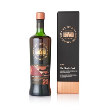View full screen - View 1 of Lot 6549. Macallan SMWS 24.134 22 Year Old 56.7 abv 1996 (1 BT70).