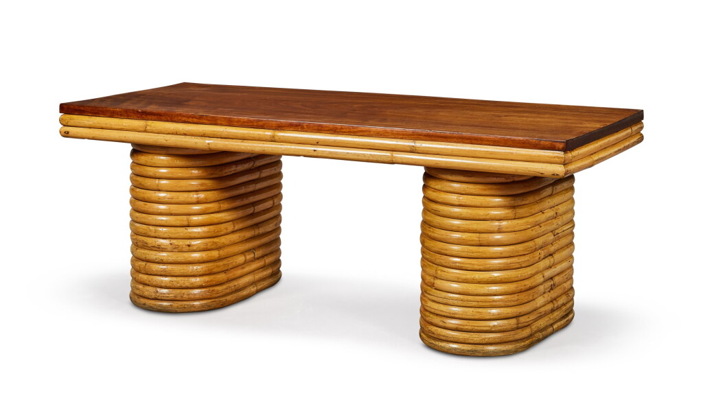 View full screen - View 1 of Lot 156. IN THE STYLE OF PAUL FRANKL | COFFEE TABLE.