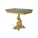 A George II Style Giltwood Console Table in the Manner of William Kent, part 19th Century