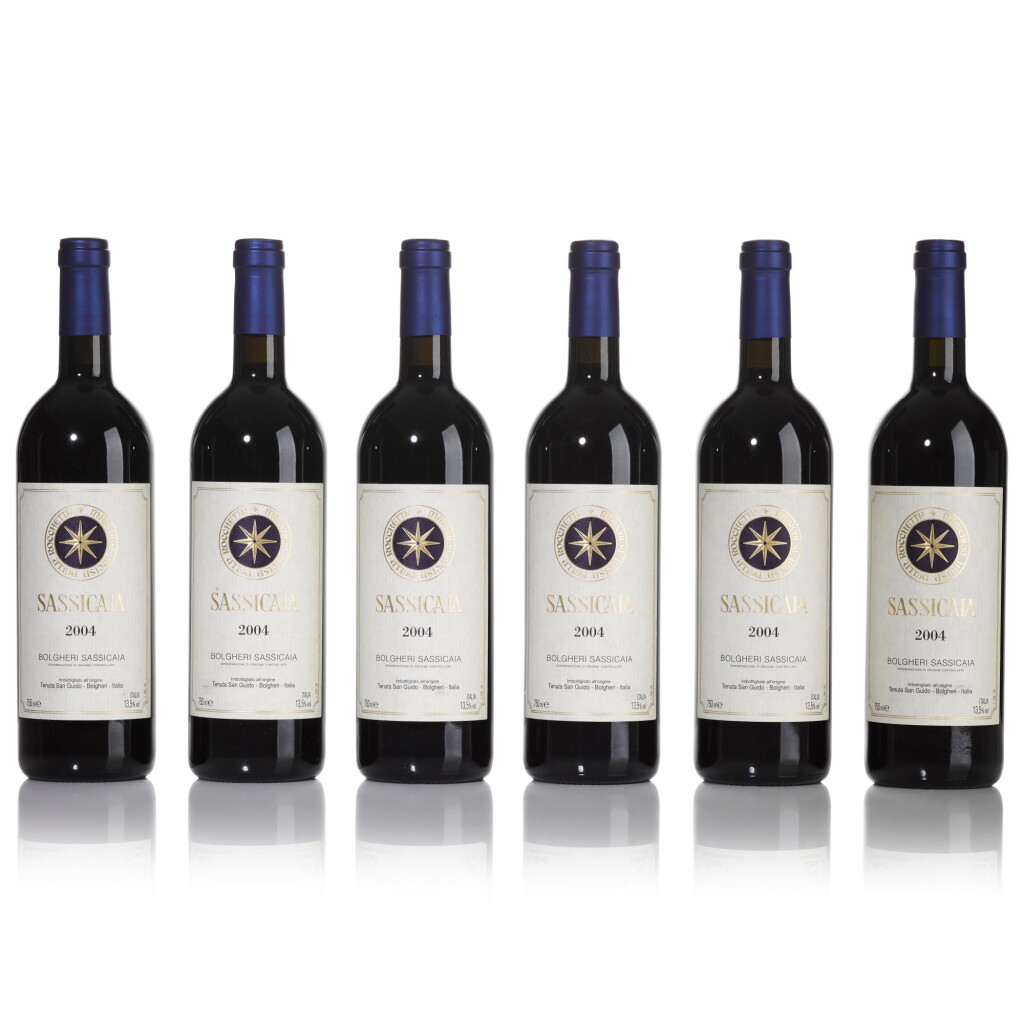 View full screen - View 1 of Lot 739. Sassicaia 2004 (12 BT).
