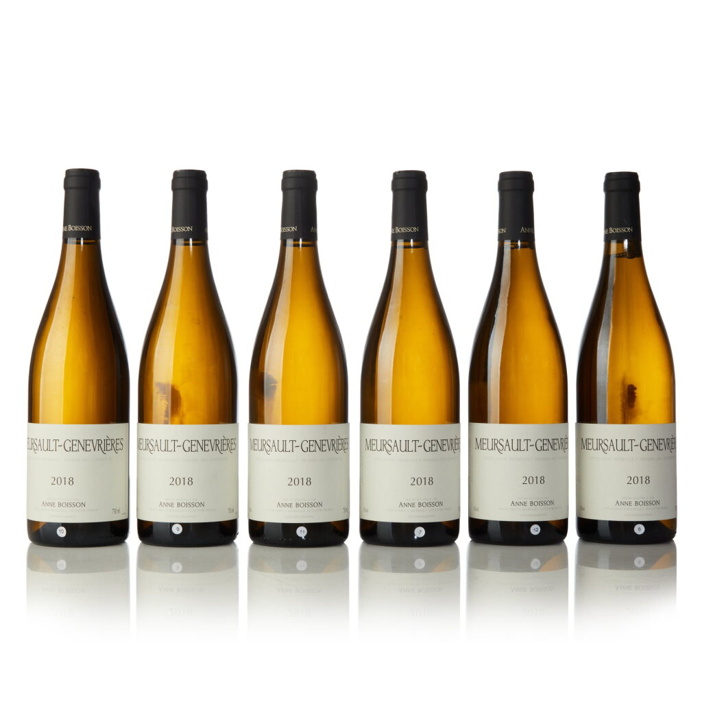 View full screen - View 1 of Lot 261. Meursault, Les Genevrières 2018 Anne Boisson (12 BT).