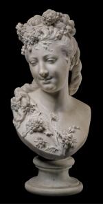 ALBERT-ERNEST CARRIER-BELLEUSE | BUST OF SPRING
