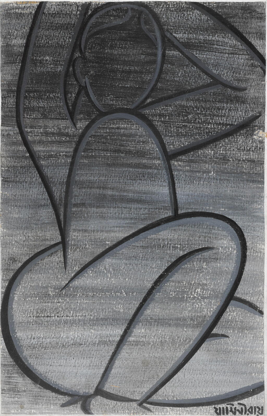View full screen - View 1 of Lot 43. Untitled (Seated Woman).