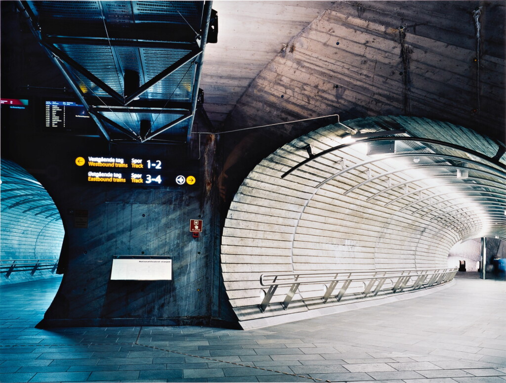 View full screen - View 1 of Lot 77. CANDIDA HÖFER | 'U-BAHNSTATION THEATERPLATZ OSLO III'.