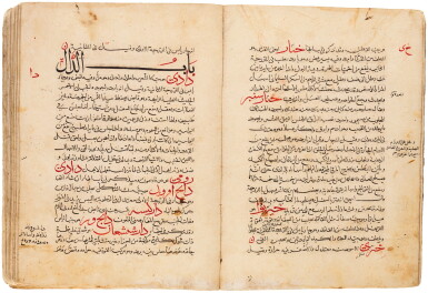 View full screen - View 1 of Lot 116. ABU ‘ALI YAHYA B. ‘ISA B. JAZLAH AL-BAGHDADI, KNOWN AS BEN GESLA (D.1099 AD), KITAB MINHAJ AL-BAYAN FI-MA YASTA’MILUHU AL-INSAN, ('A SYSTEMATIC EXPOSITION OF WHAT IS USED BY MAN'), MESOPOTAMIA OR WEST PERSIA, LATE 13TH/14TH CENTURY.