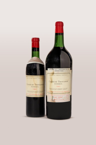 View full screen - View 1 of Lot 163. Château Trotanoy 1961 (3 BT).