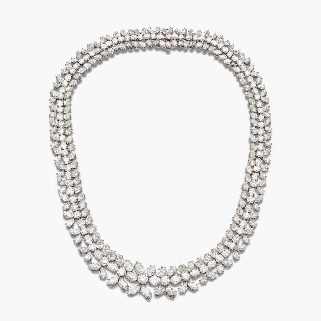 View full screen - View 1 of Lot 247. Diamond Necklace.