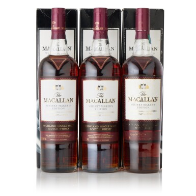 View full screen - View 1 of Lot 6077. Macallan Whisky Maker's Edition X-Ray 42.8 abv NV (3 BT75).