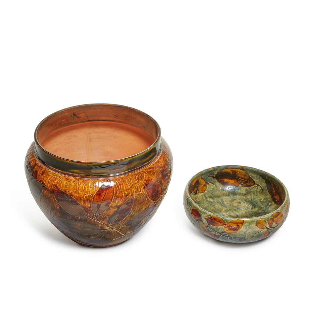 View full screen - View 1 of Lot 12. Bowl and Vase.