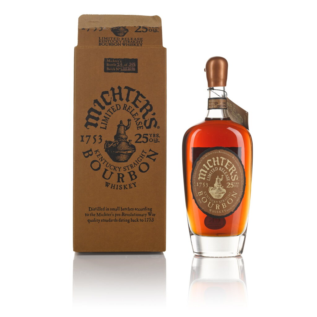 View full screen - View 1 of Lot 50. Michter's Small Batch Bourbon 25 Year Old 116.2 Proof NV (1 BT 70cl).