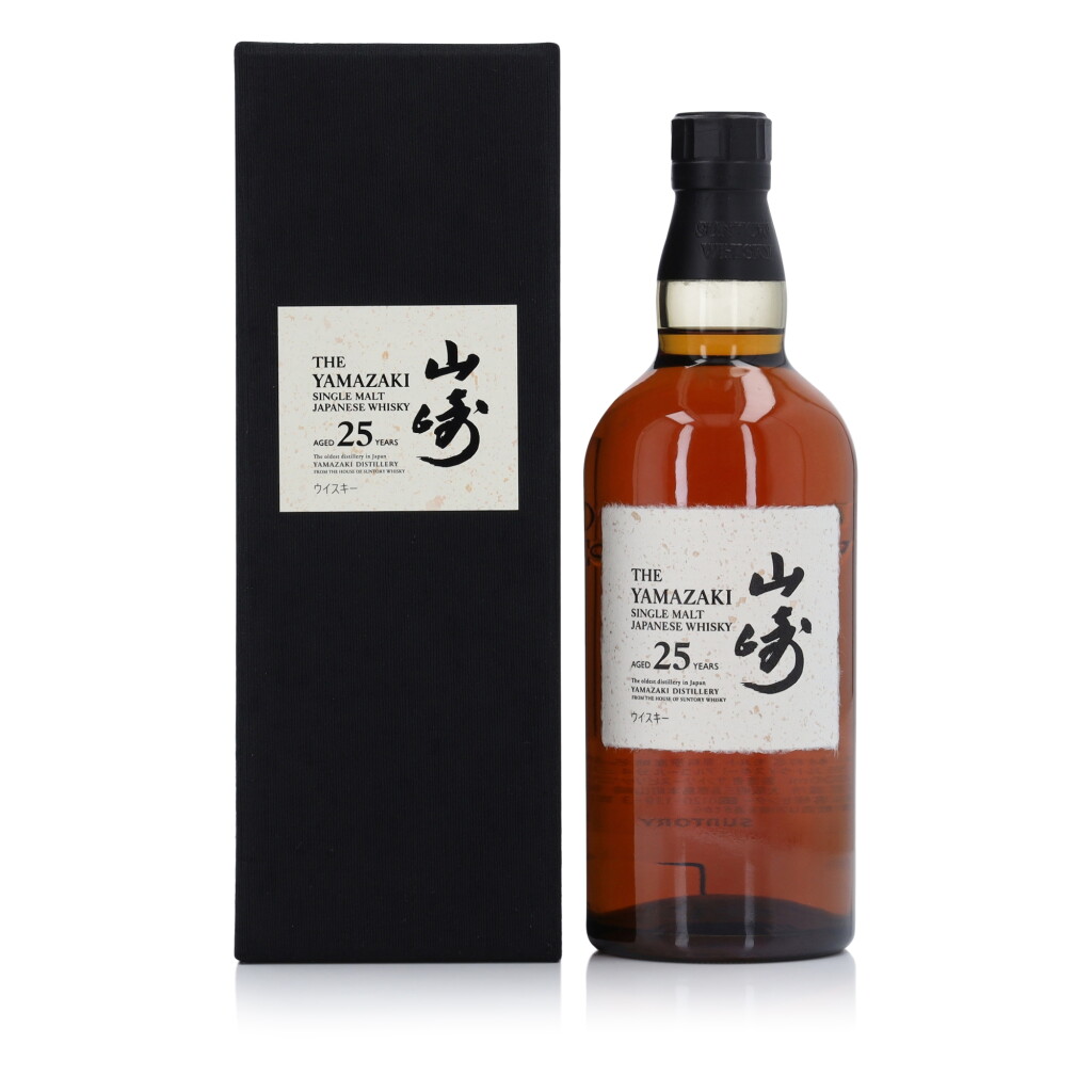 View full screen - View 1 of Lot 508. The Yamazaki 25 Year Old 43.0 abv NV (1 Bottle 70cl).