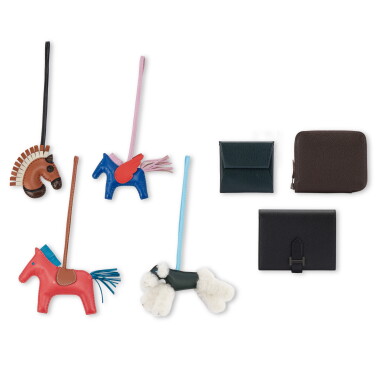 View full screen - View 1 of Lot 685. Set of Seven Charms and Wallets.