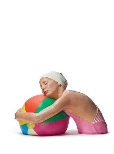 View full screen - View 1 of Lot 306. CAROLE A. FEUERMAN | BROOKE WITH BEACH BALL.