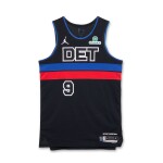 Ausar Thompson Detroit Pistons 2025-2026 Emirates NBA Cup Game Worn Statement Edition Jersey