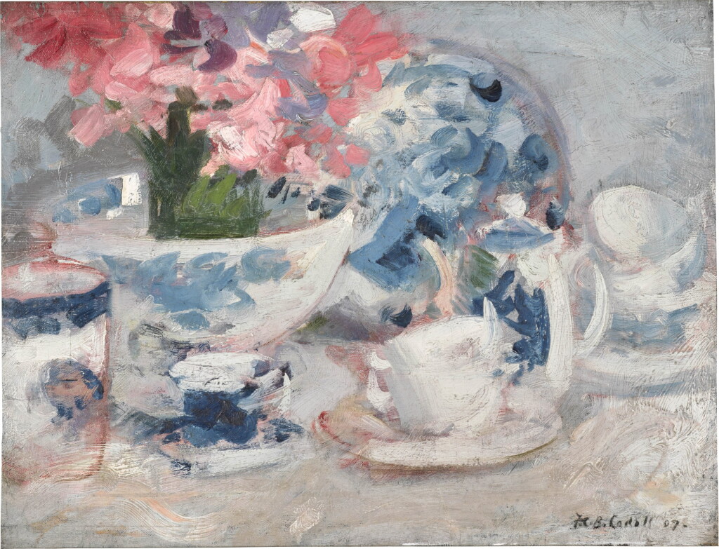 View full screen - View 1 of Lot 32. White, Pink and Blue.