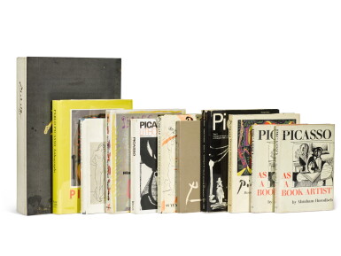 View full screen - View 1 of Lot 147. VARIOUS AUTHORS | A COLLECTION OF BOOKS: PICASSO'S GRAPHIC WORKS AND ARTIST'S BOOKS.