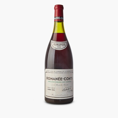 View full screen - View 1 of Lot 2. Romanée Conti 1990 Domaine de la Romanée-Conti (1 MAG).