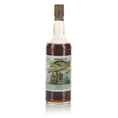View full screen - View 1 of Lot 261. Springbank West Highland Malt Single Cask 46.0 abv 1967 (1 BT 75cl).