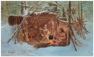 View full screen - View 1 of Lot 89. Winter Camp.