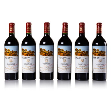 View full screen - View 1 of Lot 243. Château Mouton Rothschild 2004 (12 BT).